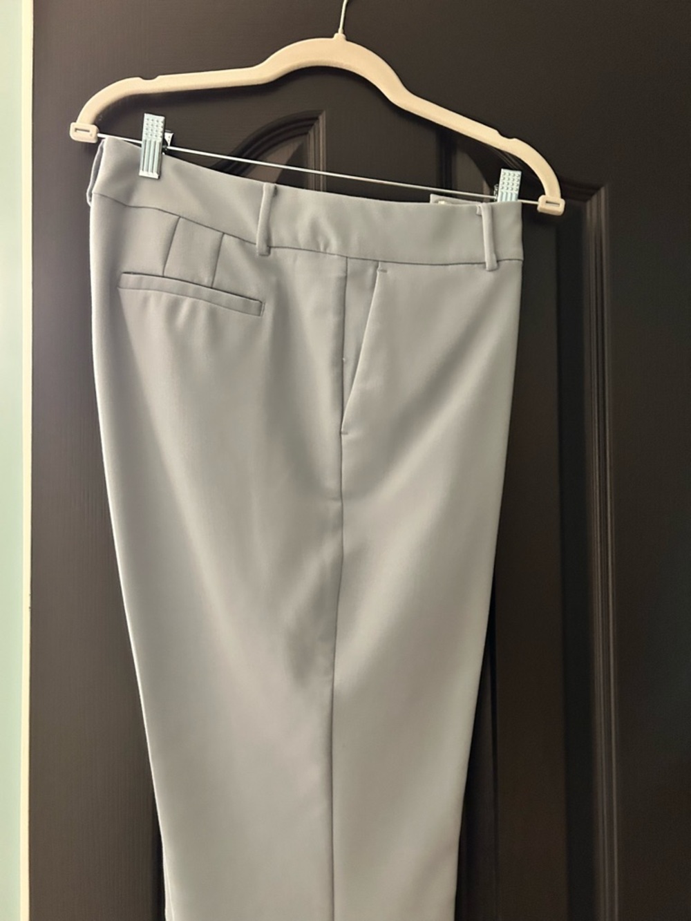 Calvin Klein Light Gray Ankle Pants